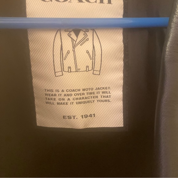 #Coach Moto jacket - Picture 11 of 14